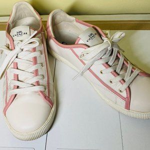Coach Fashion Pink Sneakers